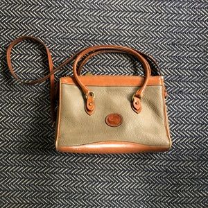 Vintage Dooney & Bourke Satchel w/ Crossbody Strap